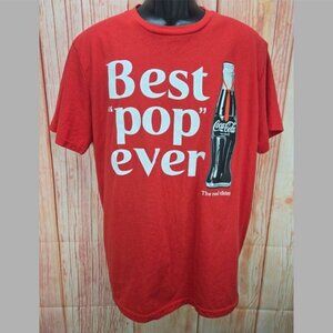 Coca-Cola "Best Pop Ever" T-Shirt XL Red